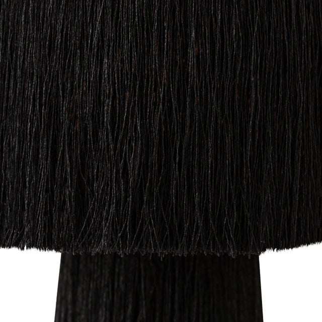 Atolla Black Tassel Table Lamp For Sale - Image 4 of 8