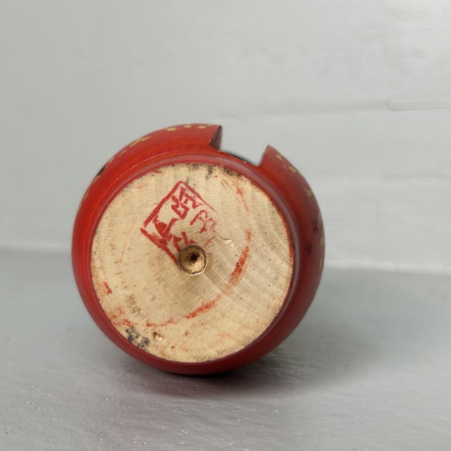Wood Sōsaku Kokeshi by Kazuo Takamizawa, 1970s For Sale - Image 7 of 9