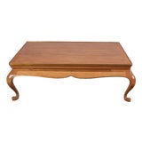 Rose Tarlow Melrose House Light Walnut Cocktail Table For Sale