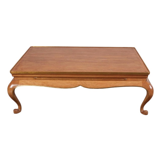 Rose Tarlow Melrose House Light Walnut Cocktail Table For Sale