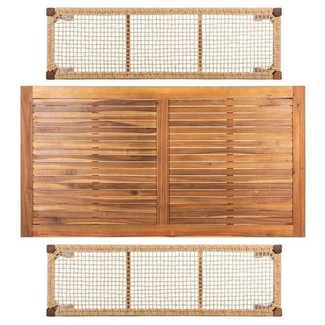 2020s Aquina 5 Piece Dining Set - Natural For Sale - Image 5 of 9