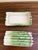 Asparagus Fitz and Floyd Majolica Asparagus Trompe L’Oeil Covered Box For Sale - Image 8 of 9