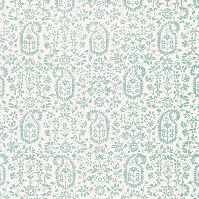 Inspired by a 19th-century textile, this Linen print features a paisley and floral pattern like those found on antique...