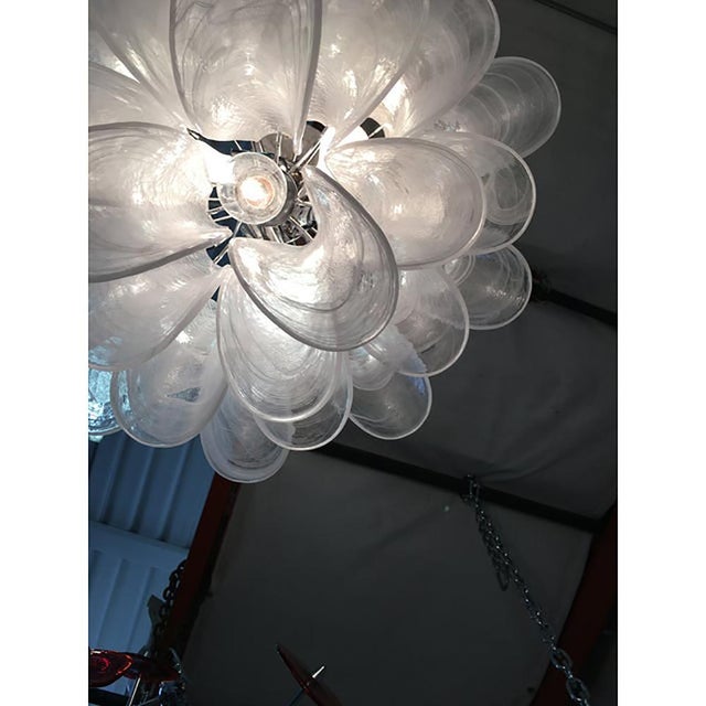 Murano Glass Sputnik Chandelier by Simoeng For Sale - Image 4 of 9