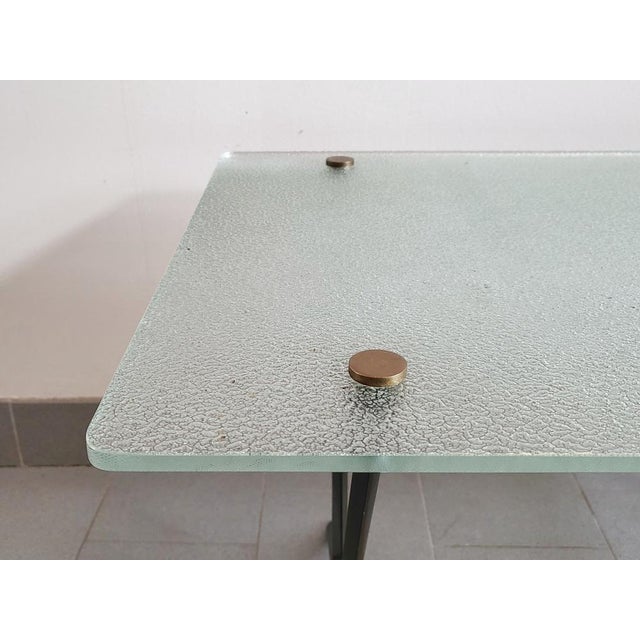 Mid-Century Coffee Table in Steel by Angelo Ostuni, 1950s For Sale - Image 11 of 16