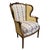 Wooden corbeille armchair, upholstered by pierre frey, louis xvi style, circa 1820 – france an exquisite corbeille...
