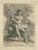 De Poilly, A Sitting Man with a Panflute, 1720, Print For Sale - Image 5 of 5
