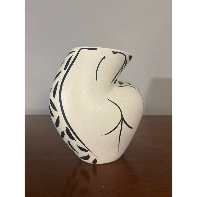 Ceramic Vase With a Women’s Figure by Donna Polseno For Sale - Image 4 of 8