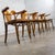Late 19th Century Bauhaus Beech Bentwood Thonet Style Fan Back Captains Armchairs Set of 4 For Sale - Image 9 of 18