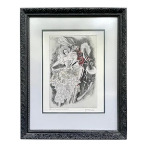 1930s "Old Vienna" Aquatint Etching by Kurt Hilscher