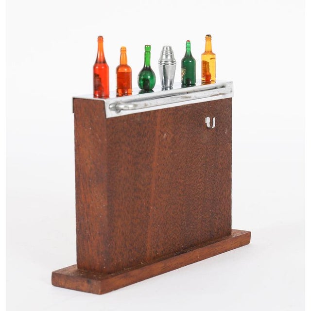 Art Deco Miniature Bar Cocktail Sticks, 1940s, Set of 7 For Sale - Image 3 of 9