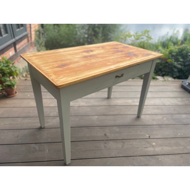 Antique Table in Fir, 1890s For Sale - Image 11 of 11