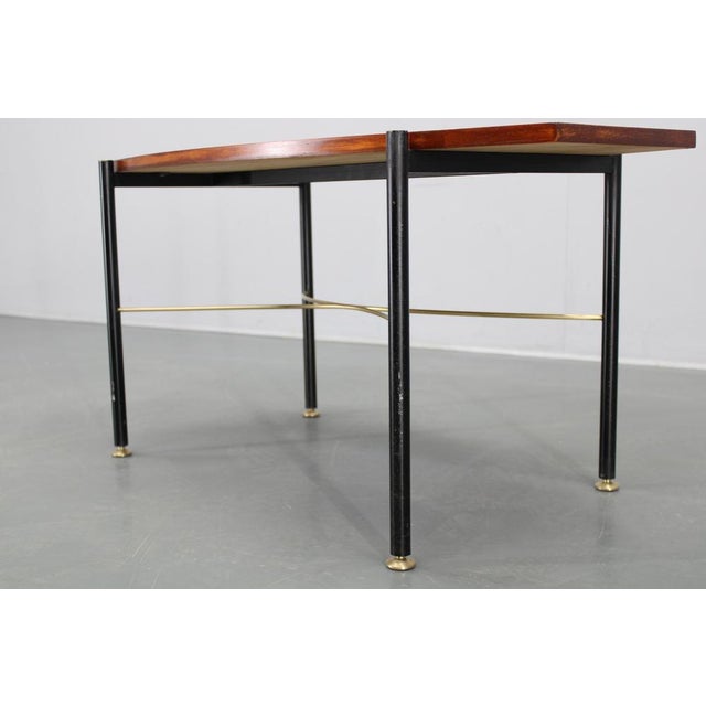 Vintage Italian Coffee Table with Teak Veneer, 1970s For Sale - Image 4 of 18