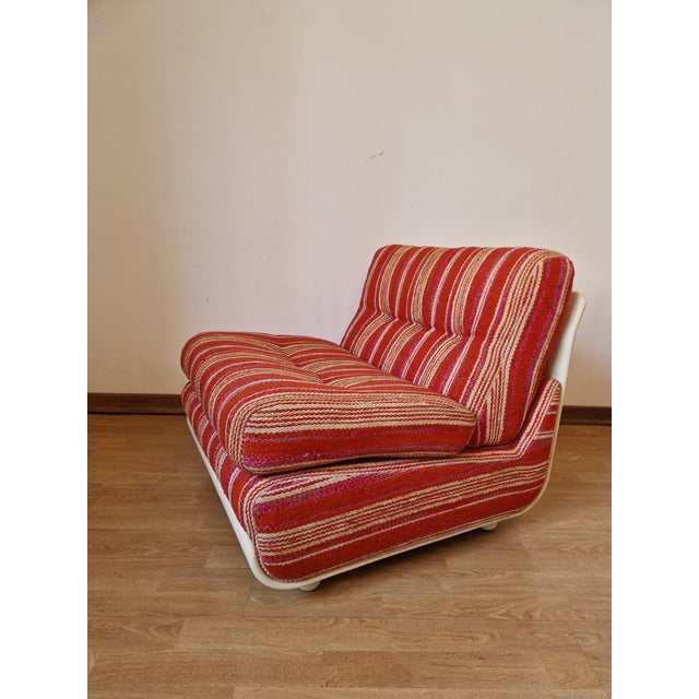 1970s Vintage Amanta Style Lounge Chairs by Franco Colli Turin, 1970s, Set of 2 For Sale - Image 5 of 18