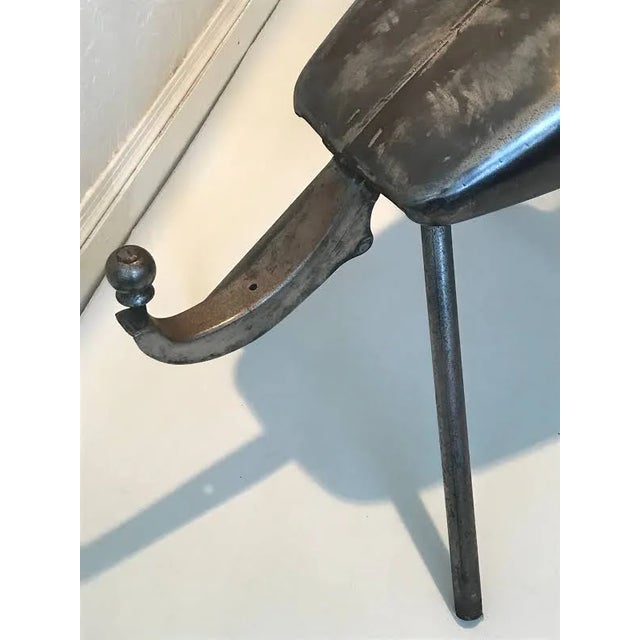 1980s Utilitarian Folk Art Steel Sculpture in Acrylic Bubble For Sale In San Francisco - Image 6 of 10