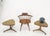 Pair Triangular Shape Marble Tops End Side Stands Lamp Tables Tomlinson Mint! For Sale - Image 14 of 15