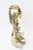 1980s Vintage Signed Karl Schmidt Brass and Hammered Alpaca Silver Sculpture, Austria, 1980's For Sale - Image 5 of 12