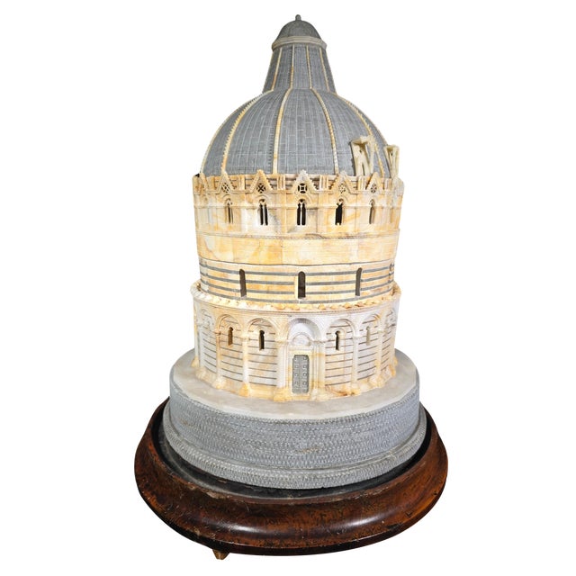 Sculpture of the Baptistery, Pisa, 1860s For Sale