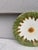 French Country French Majolica Daisy Plate Orchies, Circa 1890 For Sale - Image 3 of 5