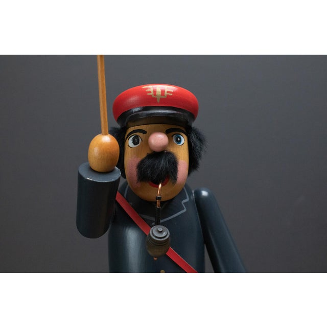 Vintage German Railway Worker, 1970s For Sale - Image 5 of 9