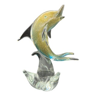 Murano Glass Dolphin, 1970s For Sale