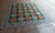 Handmade New Zealand Wool Dhurrie, Sky Blue, Beige and Green Swedish Tile Rug- 78"x88" For Sale - Image 9 of 13