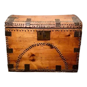 American Civil War Era Barrel Top “Hope Chest”