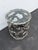Silver Tony Duquette Style Taffy Mid Century Modern Side End Lamp Table 6424 For Sale - Image 8 of 16