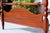 Vintage Solid Mahogany Four Poster Full/Double Bed | Chippendale Inspired | Heirloom Quality With Carved Fluted Columns | 1950s Usa For Sale In Naples, FL - Image 6 of 17