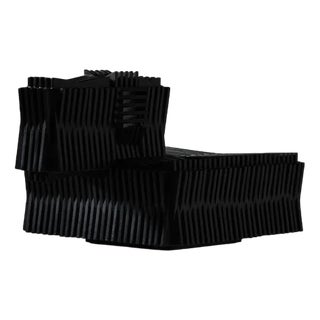 Edison Parra, Abstract Kinetic Composition, 1970s, Plastic & Wood For Sale