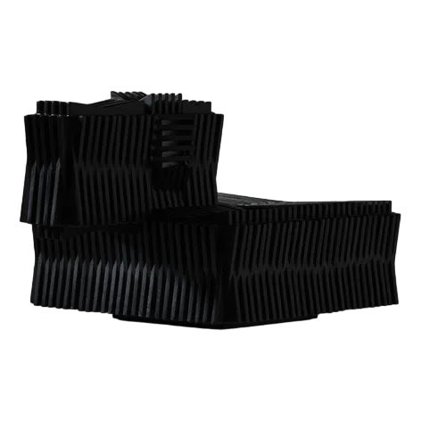 Edison Parra, Abstract Kinetic Composition, 1970s, Plastic & Wood For Sale