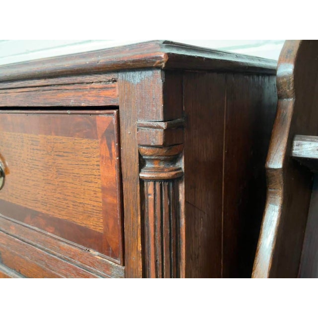 Antique English Oak Welsh Dresser Cupboard Storage Cabinet For Sale - Image 16 of 18