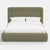 Cloth & Company Stoffer Home x Cloth & Company Marisa Platform Bed in Textured Linen Laurel - Full/Double For Sale - Image 4 of 7