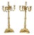 Late 19th Century Gilt Bronze Six Arms Candelabra For Sale