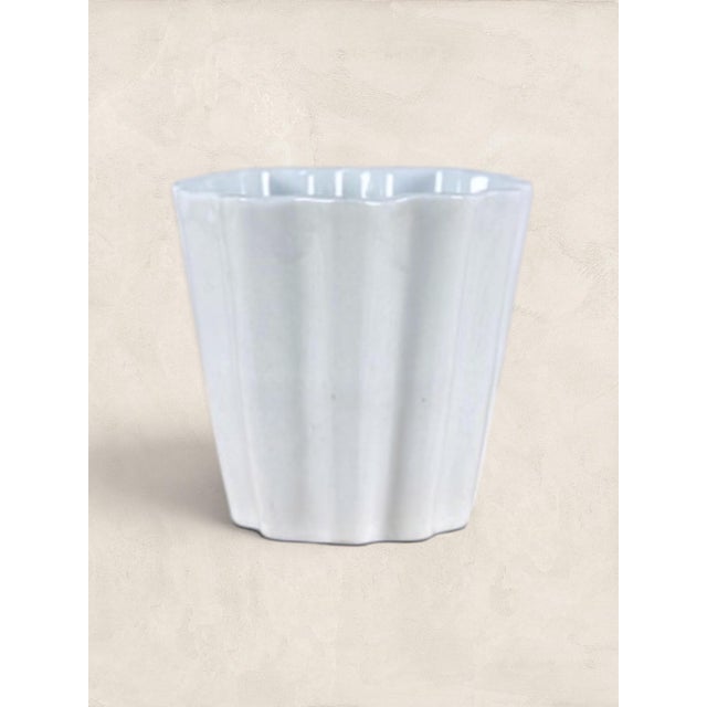 Antique English Ironstone Fluted Jelly Mould For Sale - Image 4 of 10
