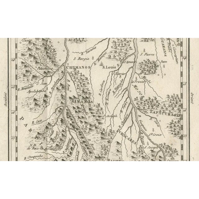 Antique French Jesuit Map by Portier, 1790s For Sale - Image 3 of 10
