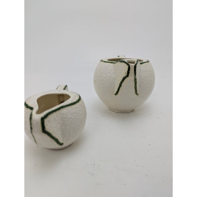 Ceramic Vintage Art Deco Coffee Set, 1920s, Set of 2 For Sale - Image 7 of 11