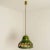 Round Green Glazed Ceramic Pendant Light, Germany, 1970s For Sale - Image 12 of 18
