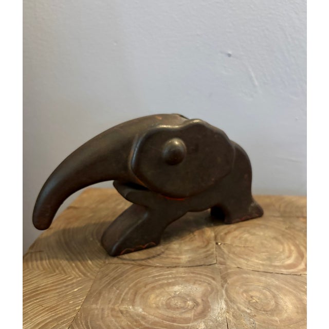 Art Deco Cast Iron Elephant, Nut Cracker, Door Stop, Objet For Sale - Image 4 of 5
