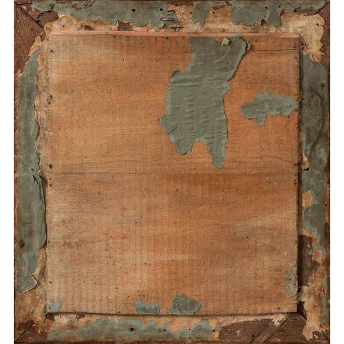 Brown French Carved Wood Mirror, Early 18th Century For Sale - Image 8 of 9