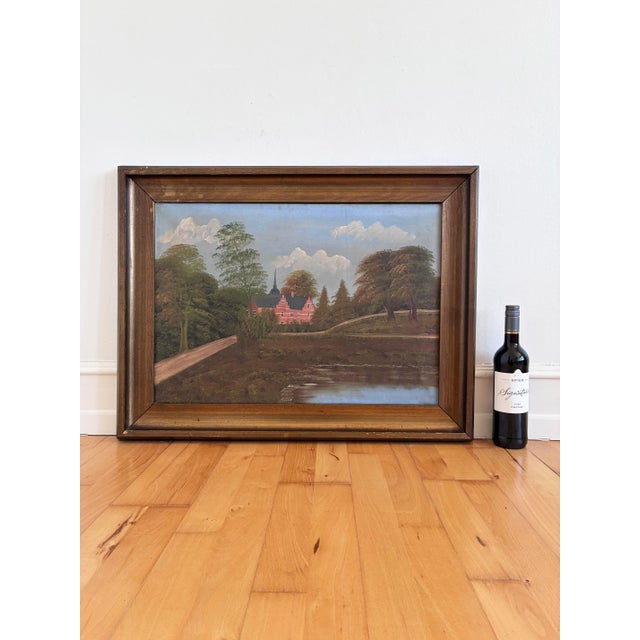 European Artist, Countryside Art, 1930, Canvas, Framed For Sale - Image 12 of 15
