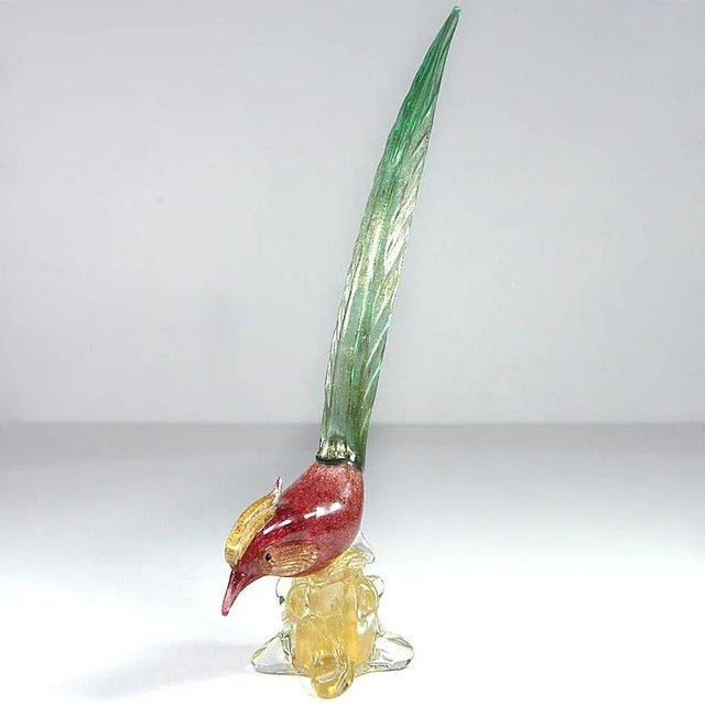 BIRD (モーガン・マッセン) Murano Glass Bird, 1960s | Chairish