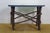 Wood Late 20th Century Adirondack Rustic Twig Log Country Farmhouse Bench Stool Coffee Table 20" For Sale - Image 7 of 15