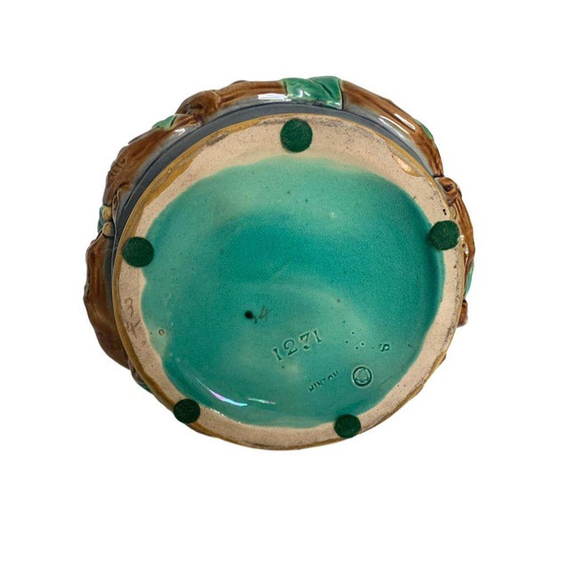 Metal 1876 Minton English Towered Jug With Pewter Lid & Medieval Dancers For Sale - Image 7 of 8