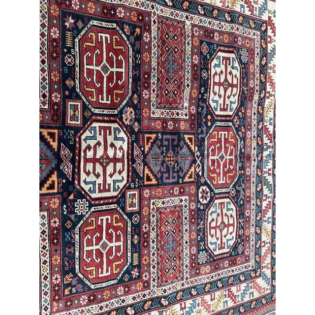 1980s Vintage Turkish Shirvan Rug, 1980s For Sale - Image 5 of 18