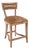 Carvell Bar Stool - Brown Cowhide / Oak Frame For Sale