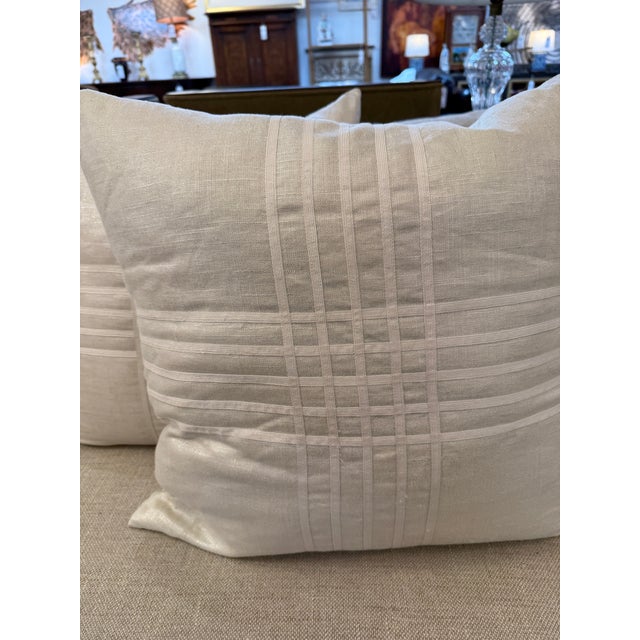 Textile Thom Filicia for Eastern Accents Reflection Throw Pillows, Pair For Sale - Image 7 of 12