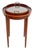 Sheraton Sheraton Style Parquetry Mahogany Oval Tray Table For Sale - Image 4 of 7