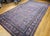 Early 20th Century 19th Century Oversized Persian Khorassan Rug, Hand-Knotted Wool, Allover Pattern, Purple & Blue, 11’ X 20’ For Sale - Image 5 of 17