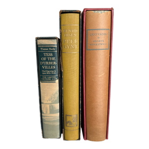 Set of Three Antique Limited Editions Club Books